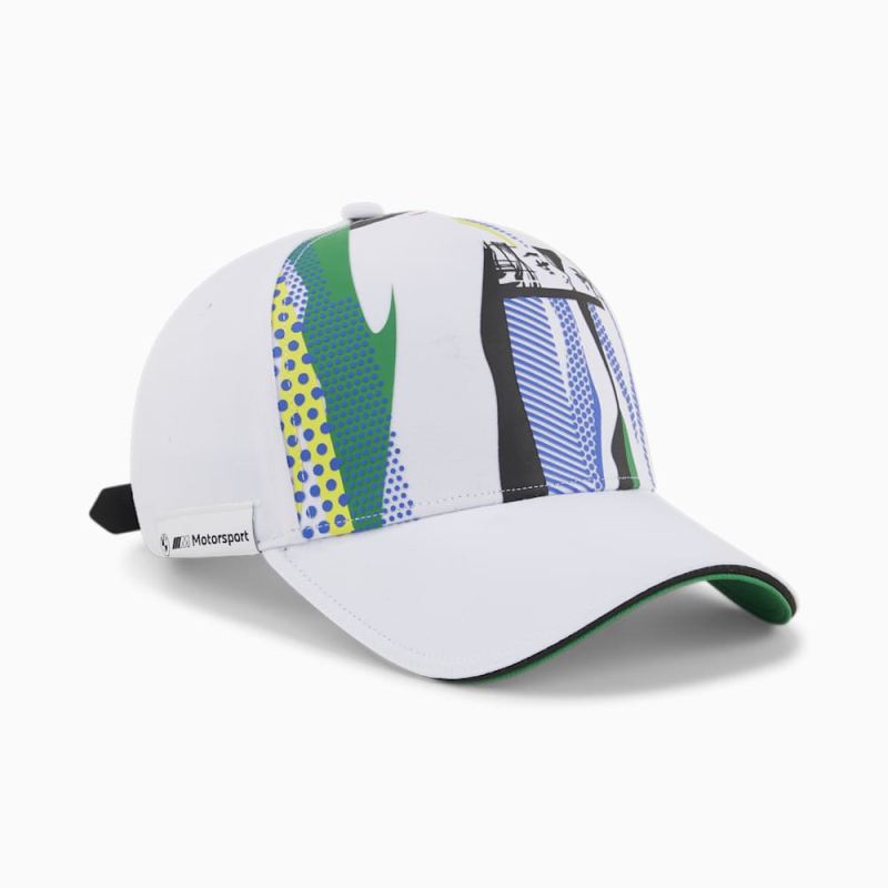 Puma | Men's BMW M Motorsport Lichtenstein Cap - White-AOP