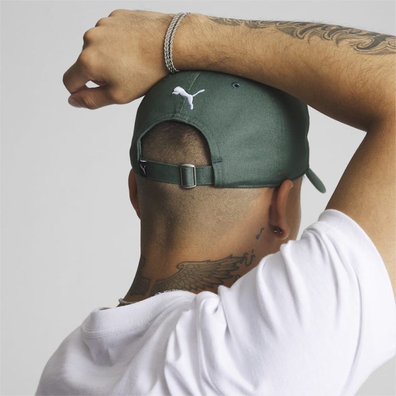 Puma | Men's #1 Relaxed Fit Adjustable Hat - OLIVE/WHITE