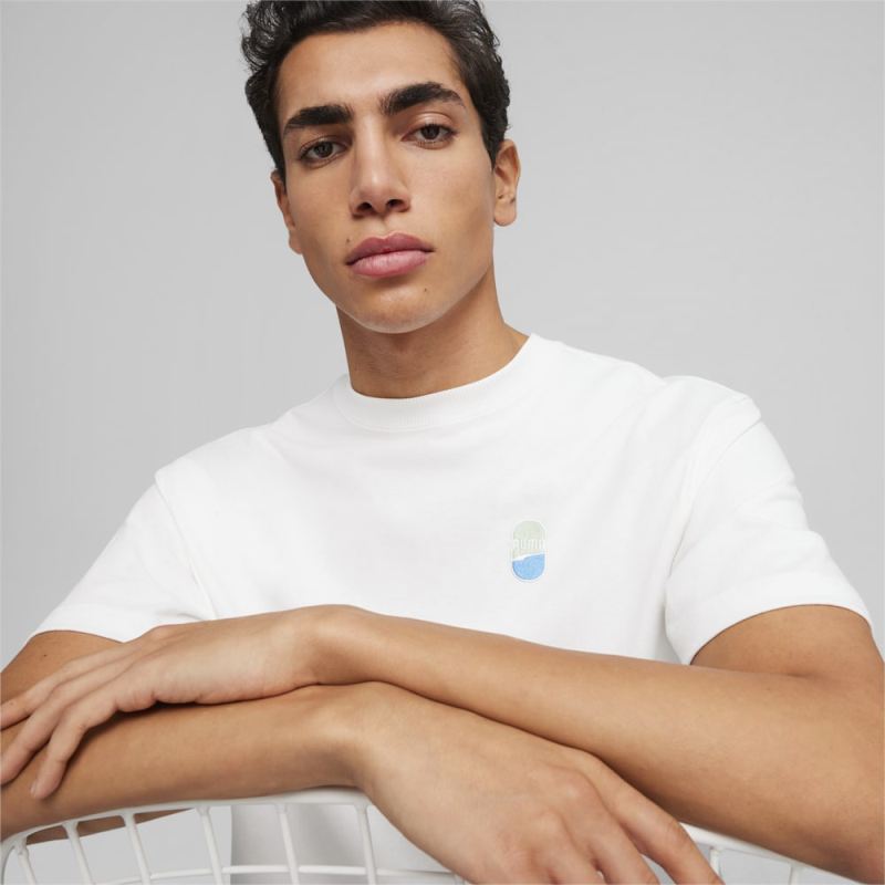 Puma | Men's DOWNTOWN 180 Logo Tee - White