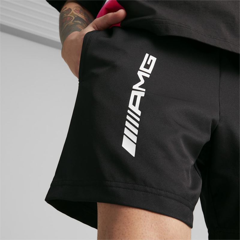 Puma | Men's Mercedes-AMG Motorsport Woven Shorts - Black