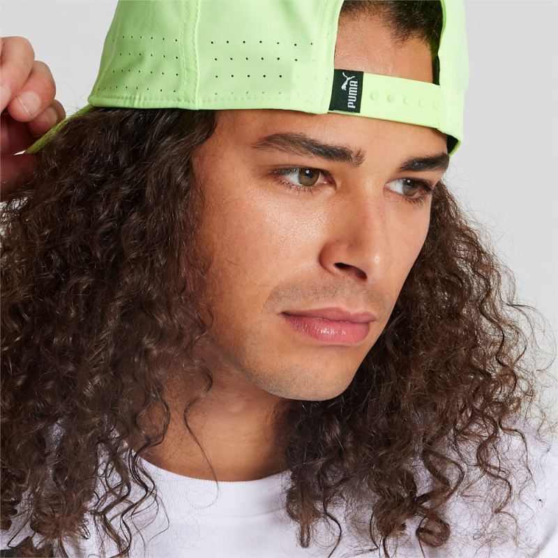 Puma | Men's Mesh Performance Adjustable Cap - BRIGHT GREEN