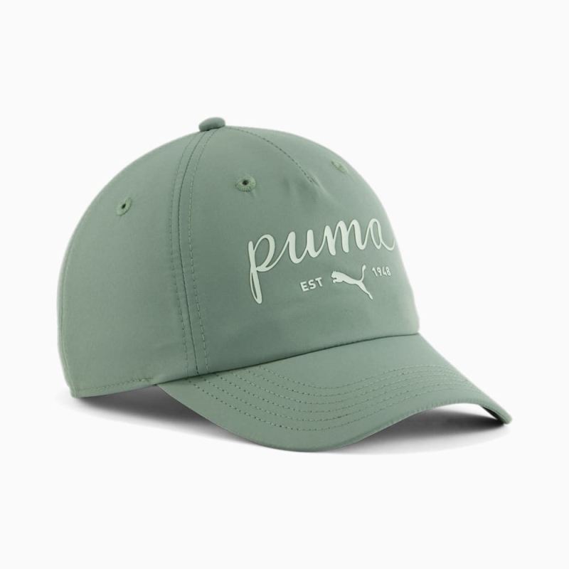 Puma | Women's Script Adjustable Cap - OLIVE