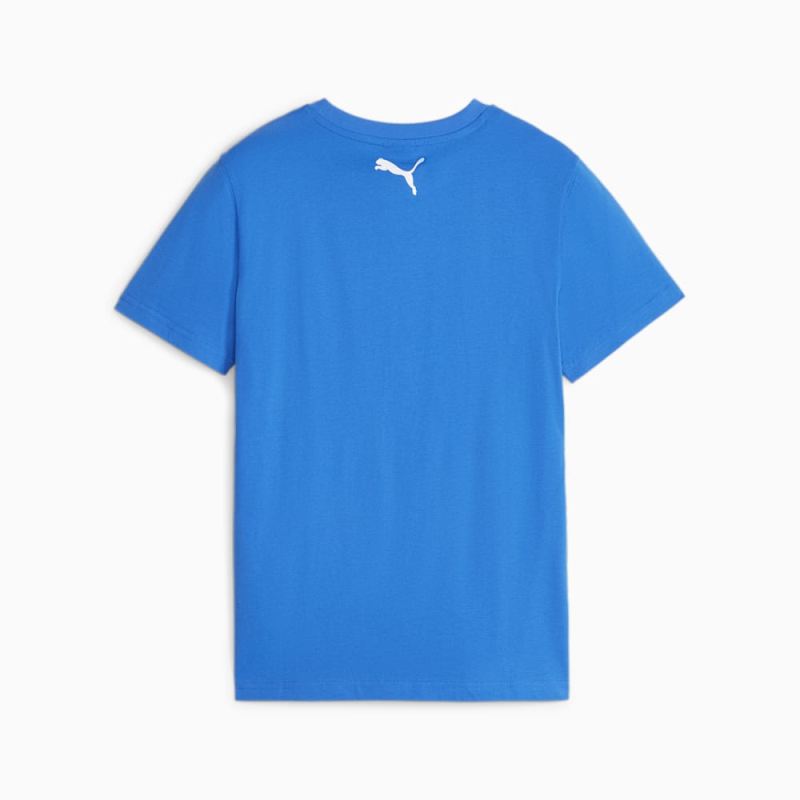 Puma | Boys Basketball Big Kids Graphic Tee - Racing Blue