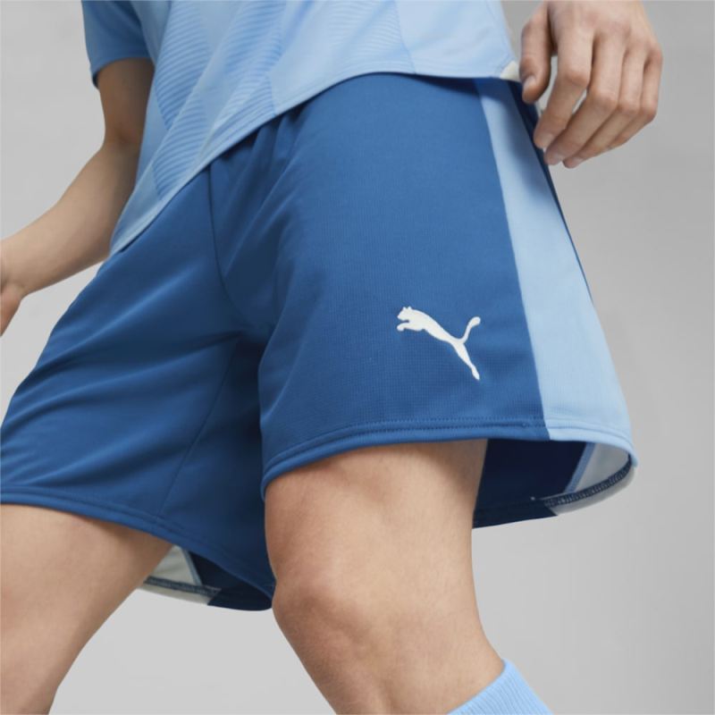 Puma | Men's Manchester City Soccer Shorts - Lake Blue-Team Light Blue