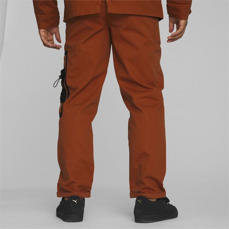 Puma | Men's We Are Legends WRK.WR Pants - Warm Chestnut