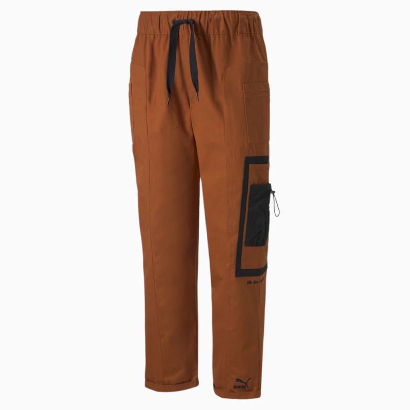 Puma | Men's We Are Legends WRK.WR Pants - Warm Chestnut