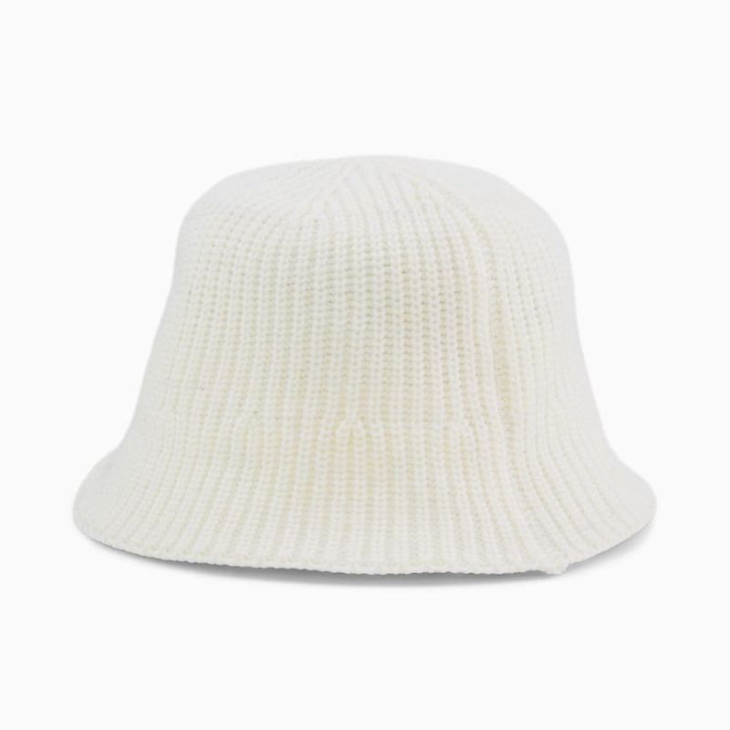 Puma | Women's PRIME Knitted Bucket Hat - Warm White