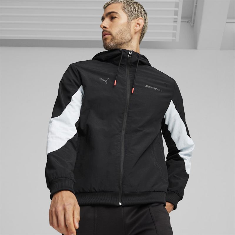 Puma | Men's Mercedes-AMG Motorsport Statement Woven Jacket - Black