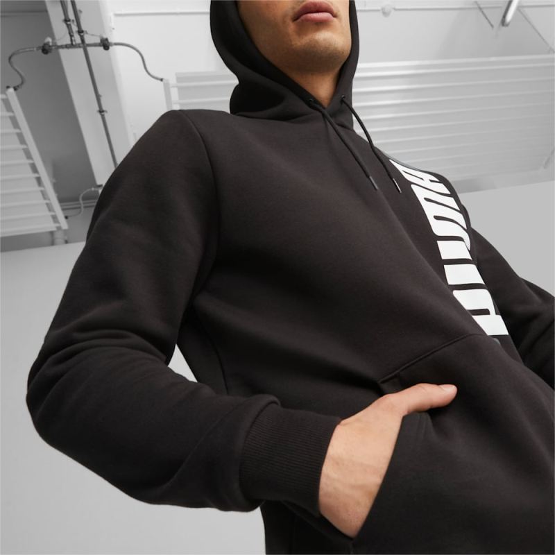 Puma | Men's ESS+ LOGO LAB Hoodie - Black