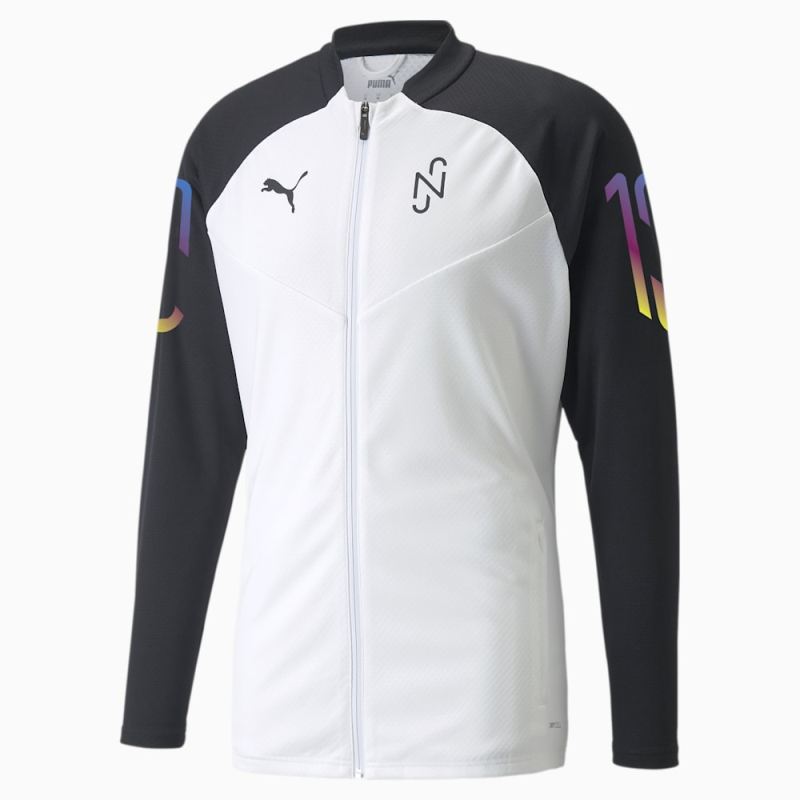 Puma | Men's Neymar Jr Thrill Soccer Training Jacket - White