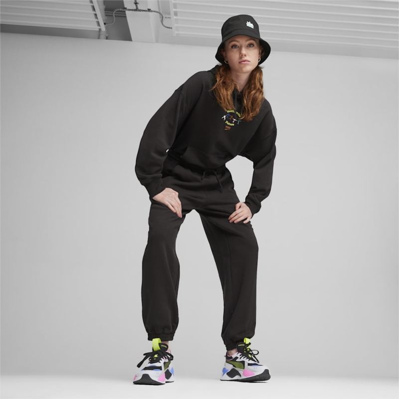 Puma | Women's DOWNTOWN Relaxed Sweatpants - Black