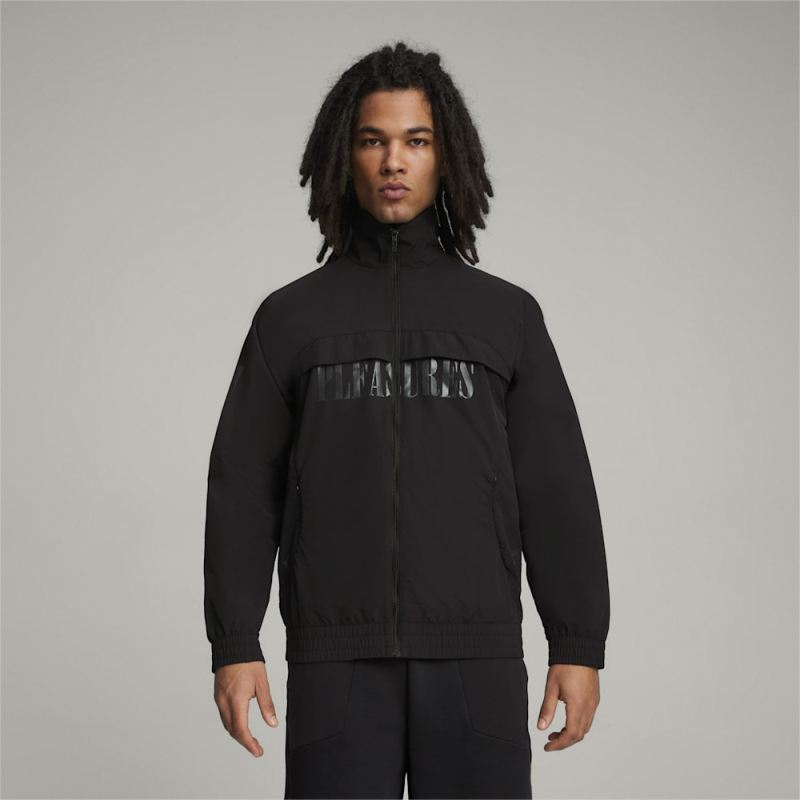 Puma | Men's x PLEASURES Jacket - Black