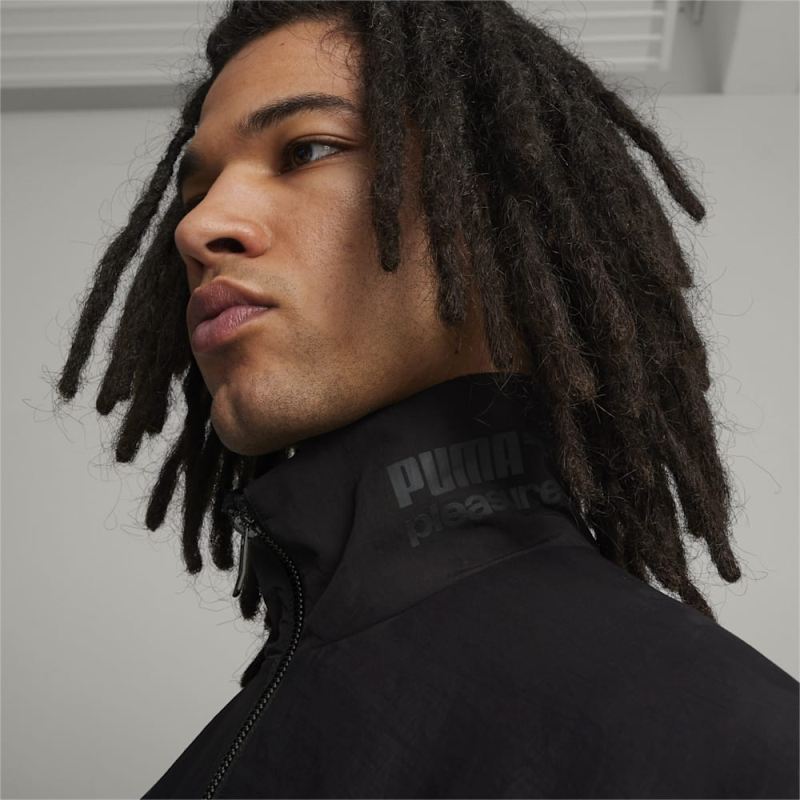 Puma | Men's x PLEASURES Jacket - Black