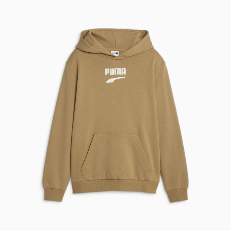 Puma | Boys Downtown Logo Hoodie - Toasted