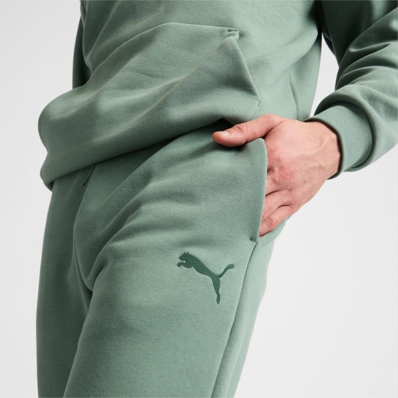 Puma | Men's Essentials Elevated Sweatpants - Eucalyptus