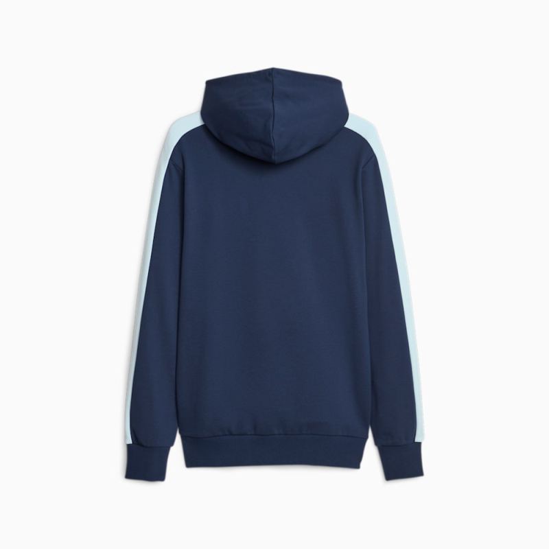 Puma | Men's T7 Iconic Hoodie - Persian Blue