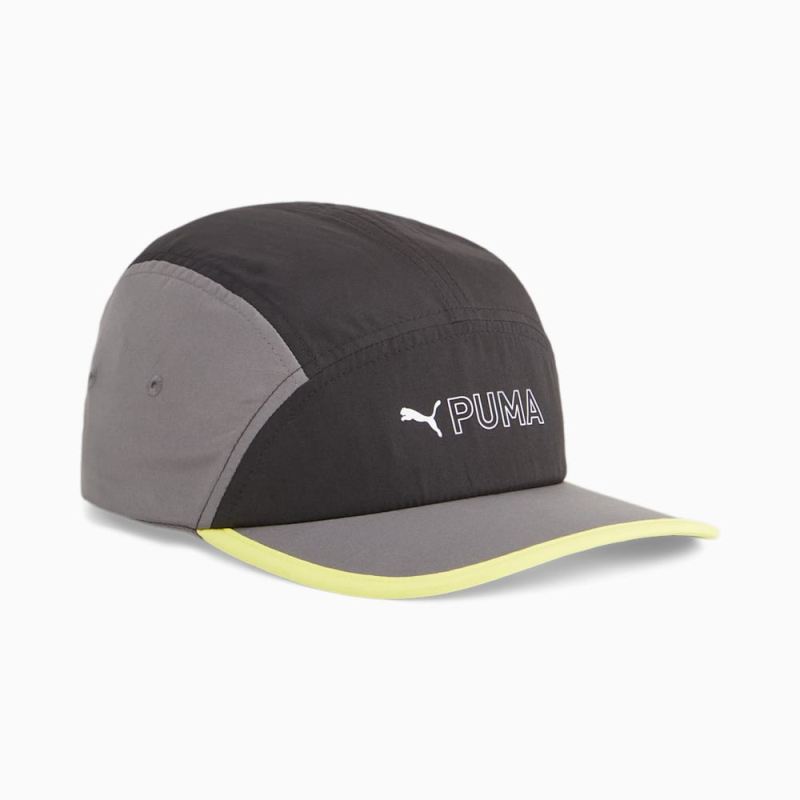 Puma | Women's Training Cap - Black-Cool Dark Gray-Yellow Burst