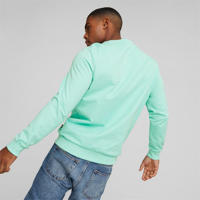 Puma | Men's Summer Splash Crew Neck Sweatshirt - Mint