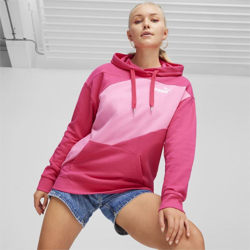 Puma | Women's POWER Hoodie - Garnet Rose