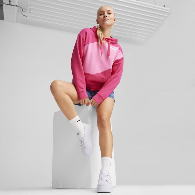 Puma | Women's POWER Hoodie - Garnet Rose