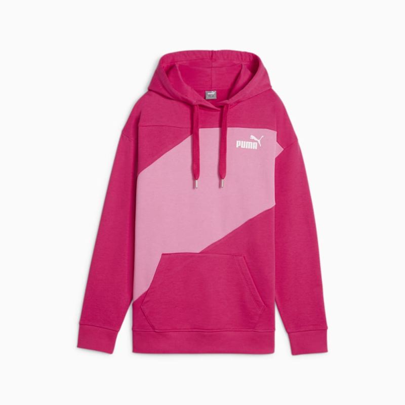 Puma | Women's POWER Hoodie - Garnet Rose