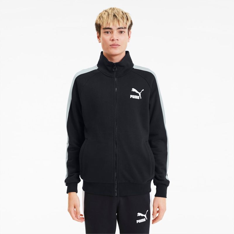 Puma | Men's Iconic T7 Track Jacket - Black