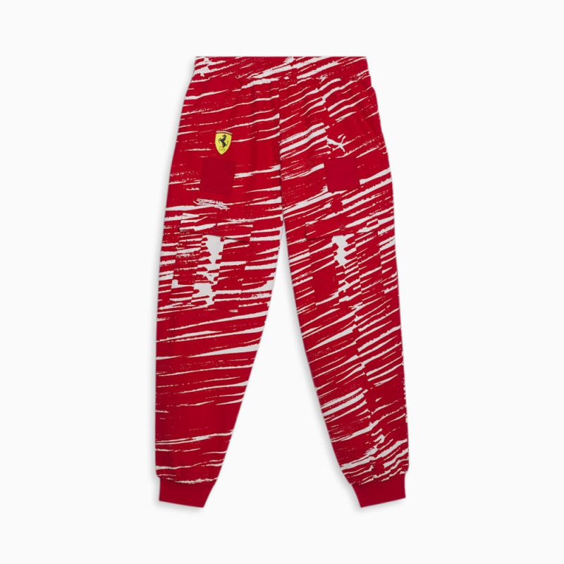 Puma | Men's SCUDERIA FERRARI x JOSHUA VIDES Race Pants - Rosso Corsa