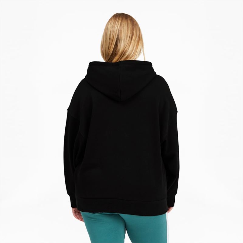 Puma | Women's Classics Logo Hoodie PL - Black