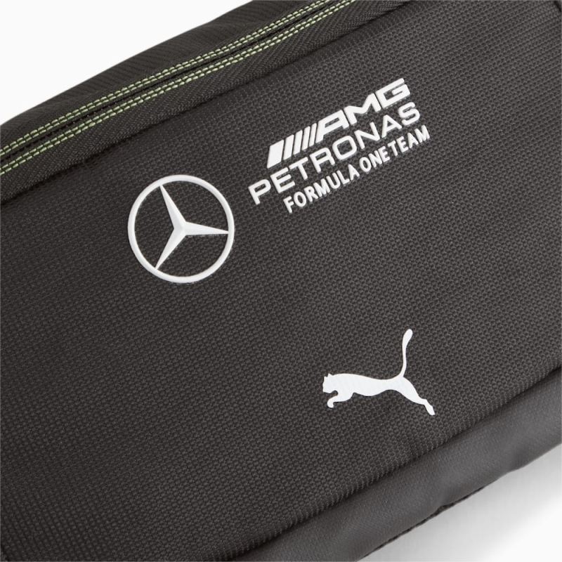 Puma | Men's Mercedes-AMG Petronas Motorsport Waist Bag - Black