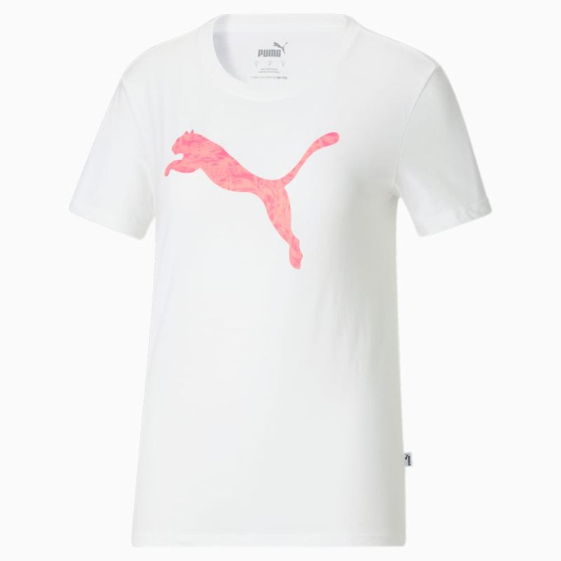 Puma | Women's Cat Fill Tee - White