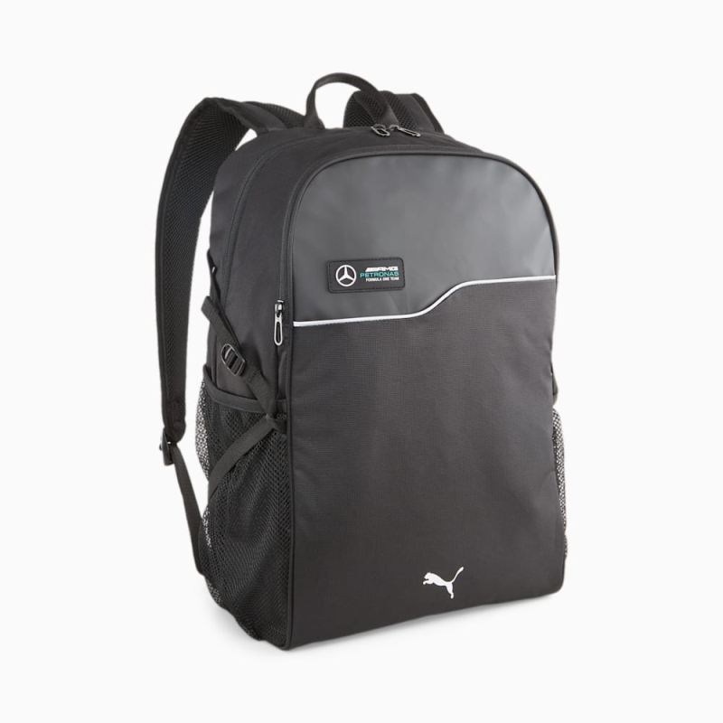 Puma | Women's Mercedes-AMG PETRONAS Backpack - Black - Click Image to Close