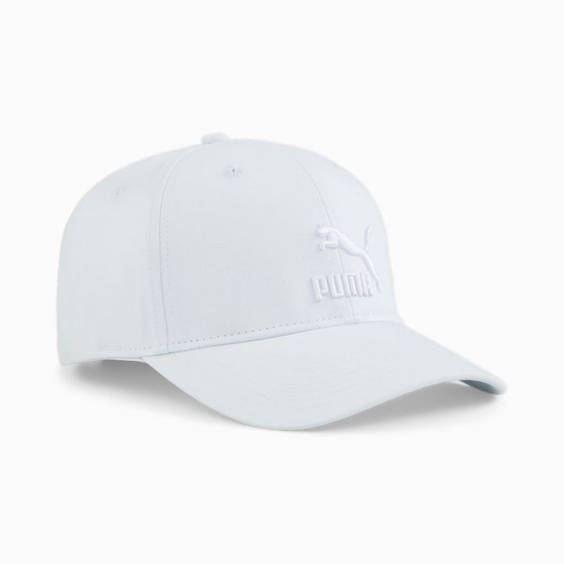 Puma | Men's Archive Logo Baseball Cap - Dewdrop-White - Click Image to Close