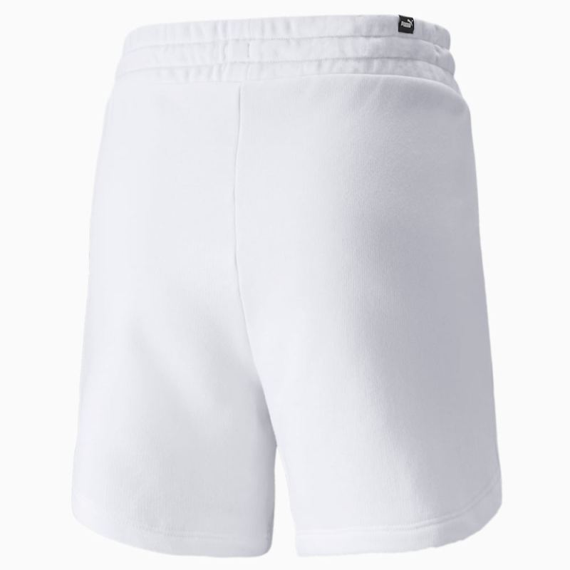 Puma | Women's Essentials High Waist Shorts - White