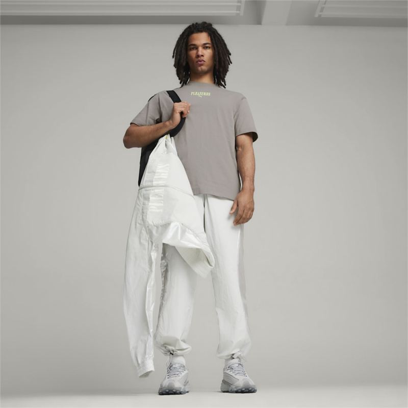 Puma | Men's x PLEASURES Graphic Tee - Stormy Slate