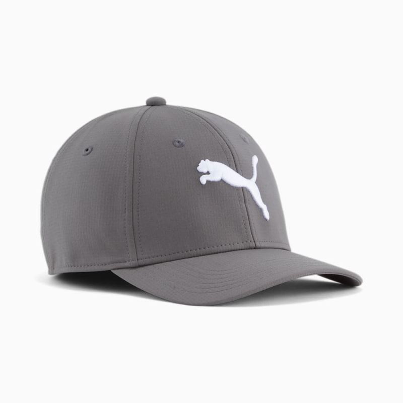 Puma | Women's Hemlock Stretch Fit Cap - DARK GREY