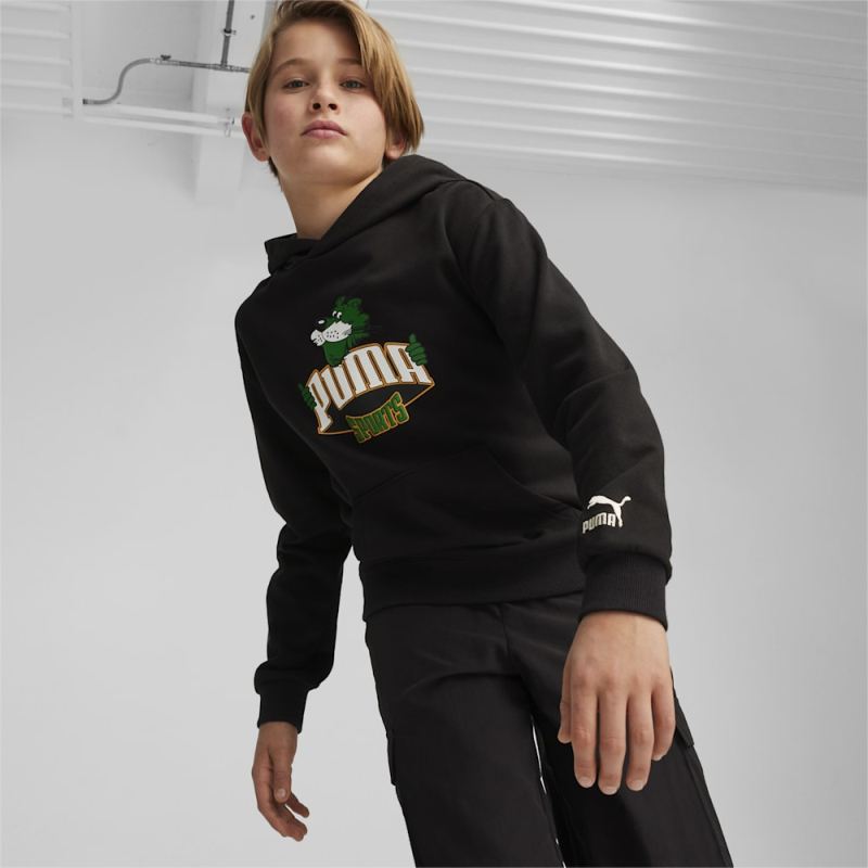 Puma | Boys FOR THE FANBASE Big Kids Hoodie - Black