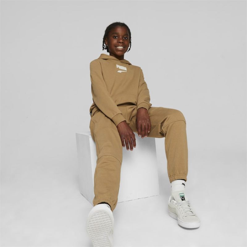 Puma | Girls Downtown Sweatpants - Toasted