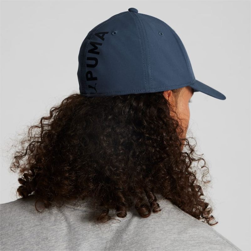 Puma | Men's Sonic Stretch Fit Baseball Hat - MEDIUM BLUE