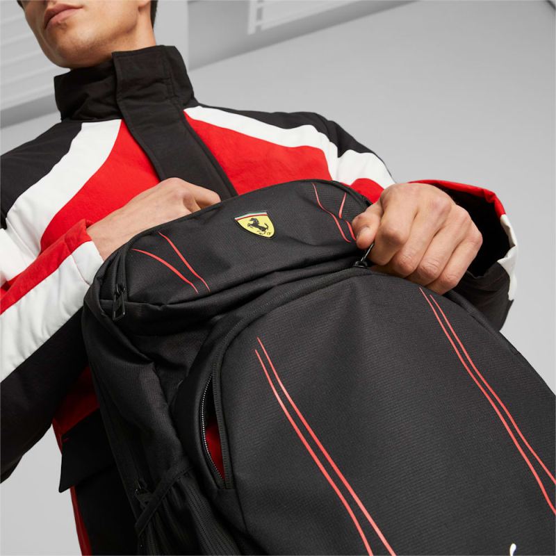 Puma | Women's Scuderia Ferrari SPTWR Race Backpack - Black