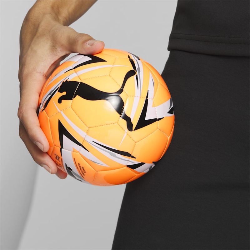 Puma | Boys KA Big Cat Mini Soccer Ball - Neon Citrus-Black