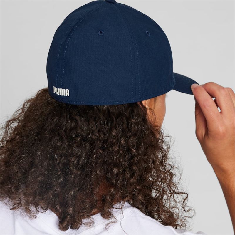 Puma | Women's Hemlock Stretch Fit Cap - NAVY