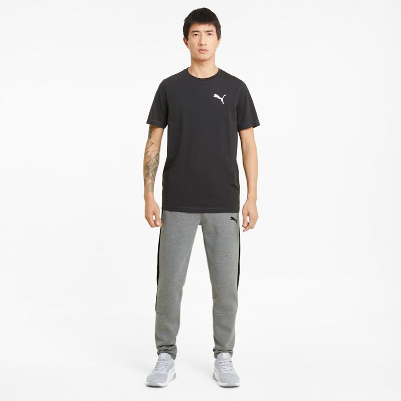 Puma | Men's Evostripe Sweatpants - Medium Gray Heather