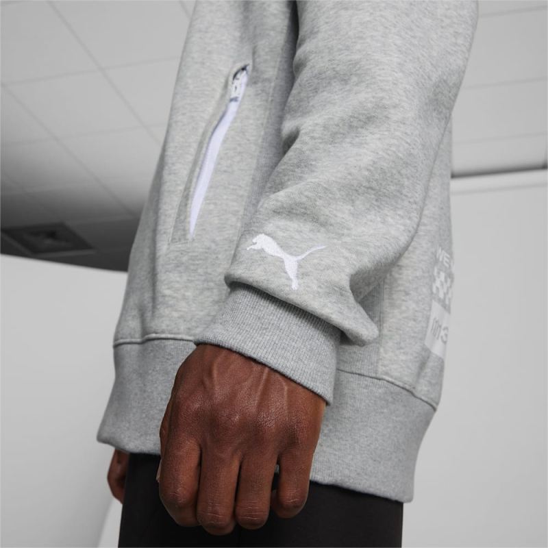 Puma | Men's x MELO Hoodie - Light Gray Heather