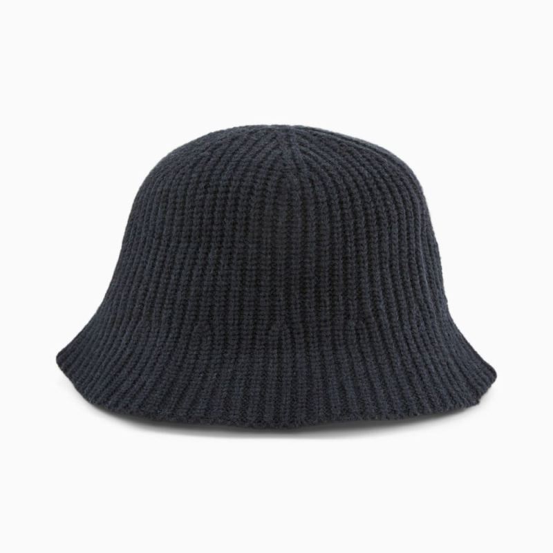 Puma | Women's PRIME Knitted Bucket Hat - Black