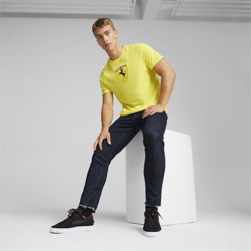 Puma | Men's Scuderia Ferrari Race Tee - Speed Yellow