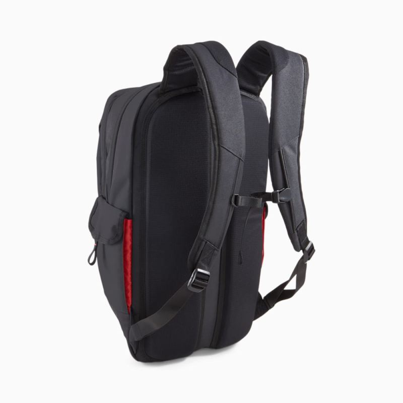 Puma | Women's Scuderia Ferrari Statement Motorsport Backpack - Black