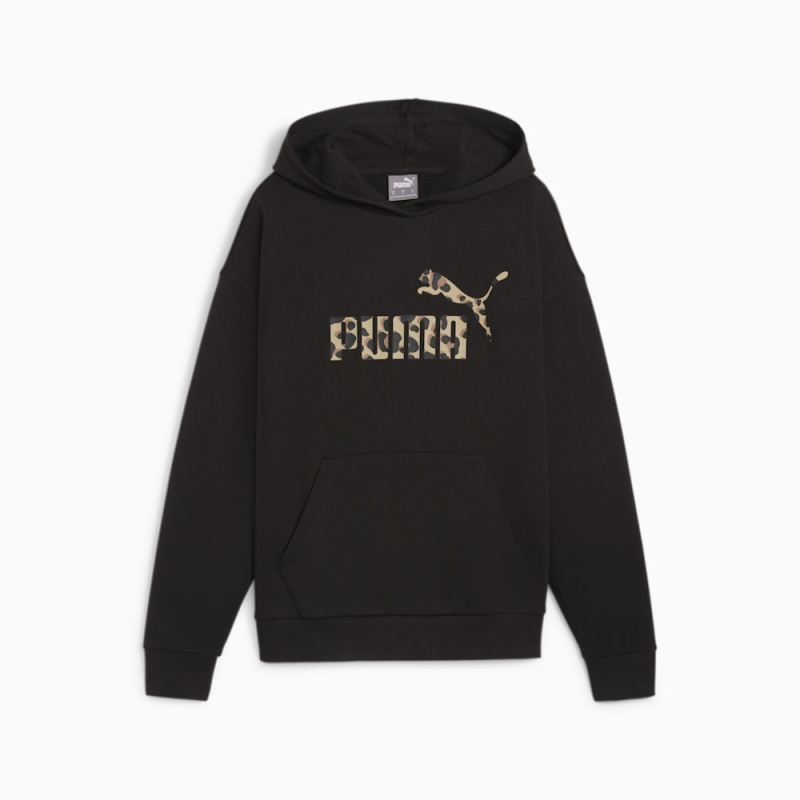 Puma | Women's ESS+ ANIMAL Hoodie - Black