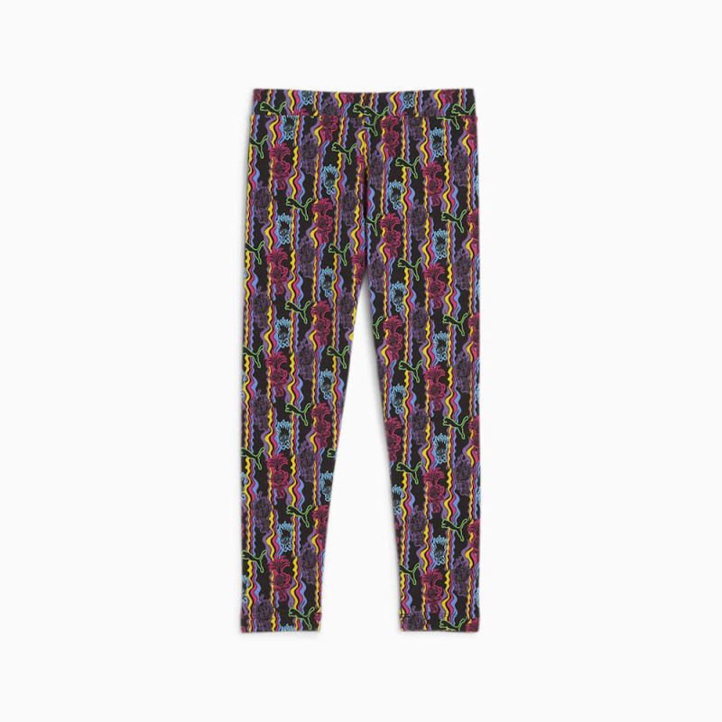 Puma | Girls Puma | Girls x TROLLS Little Kids Leggings - Black