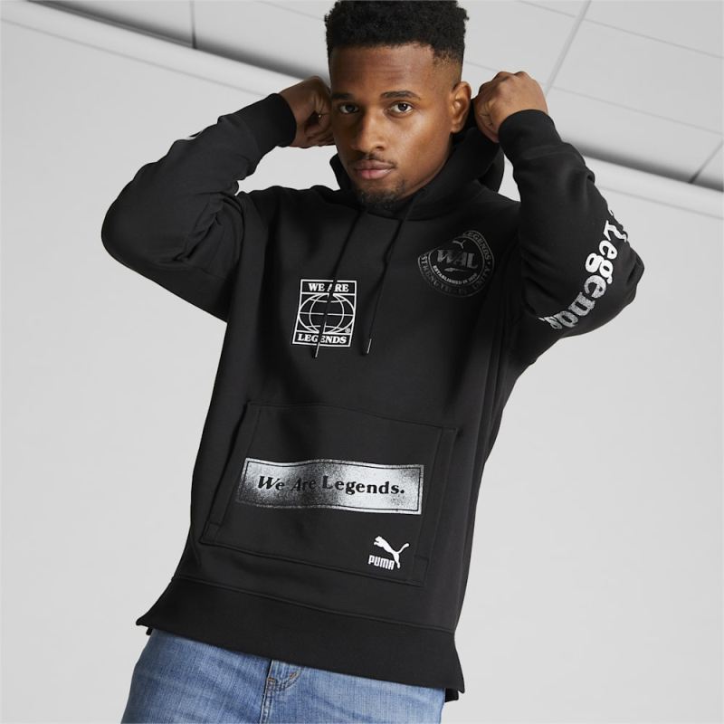 Puma | Men's We Are Legends WRK.WR Hoodie - Black