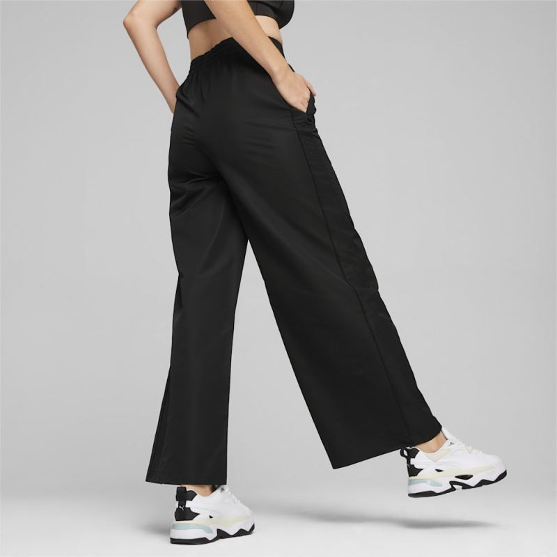 Puma | Women's T7 Relaxed Track Pants - Black